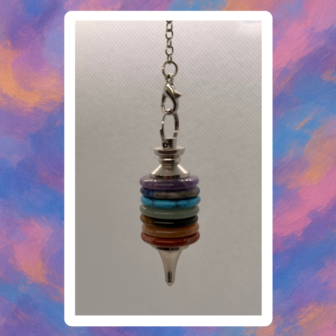 Pendule 7 chakras - Harmonie et Équilibre Énergétique