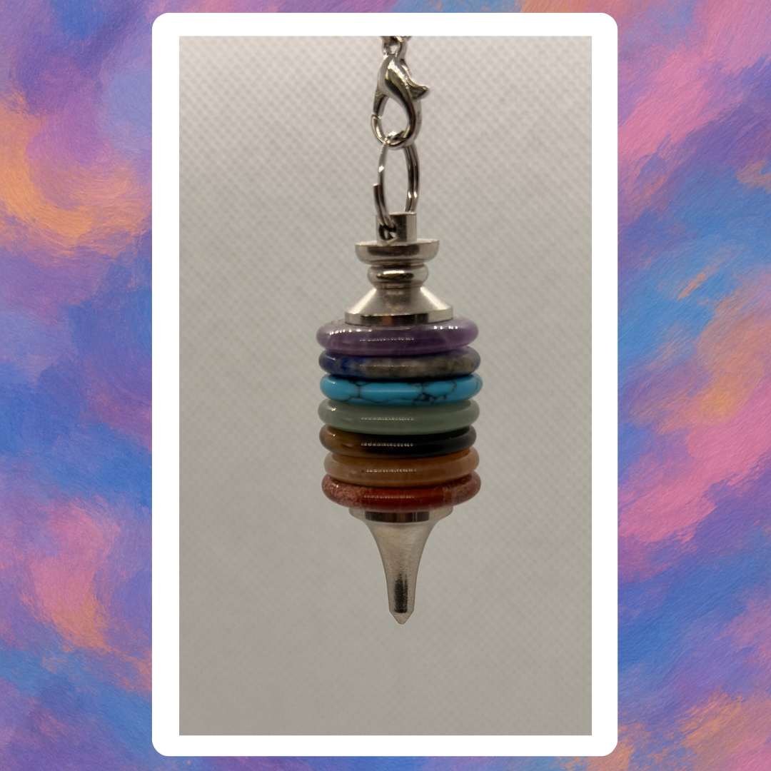 Pendule 7 chakras - Harmonie et Équilibre Énergétique