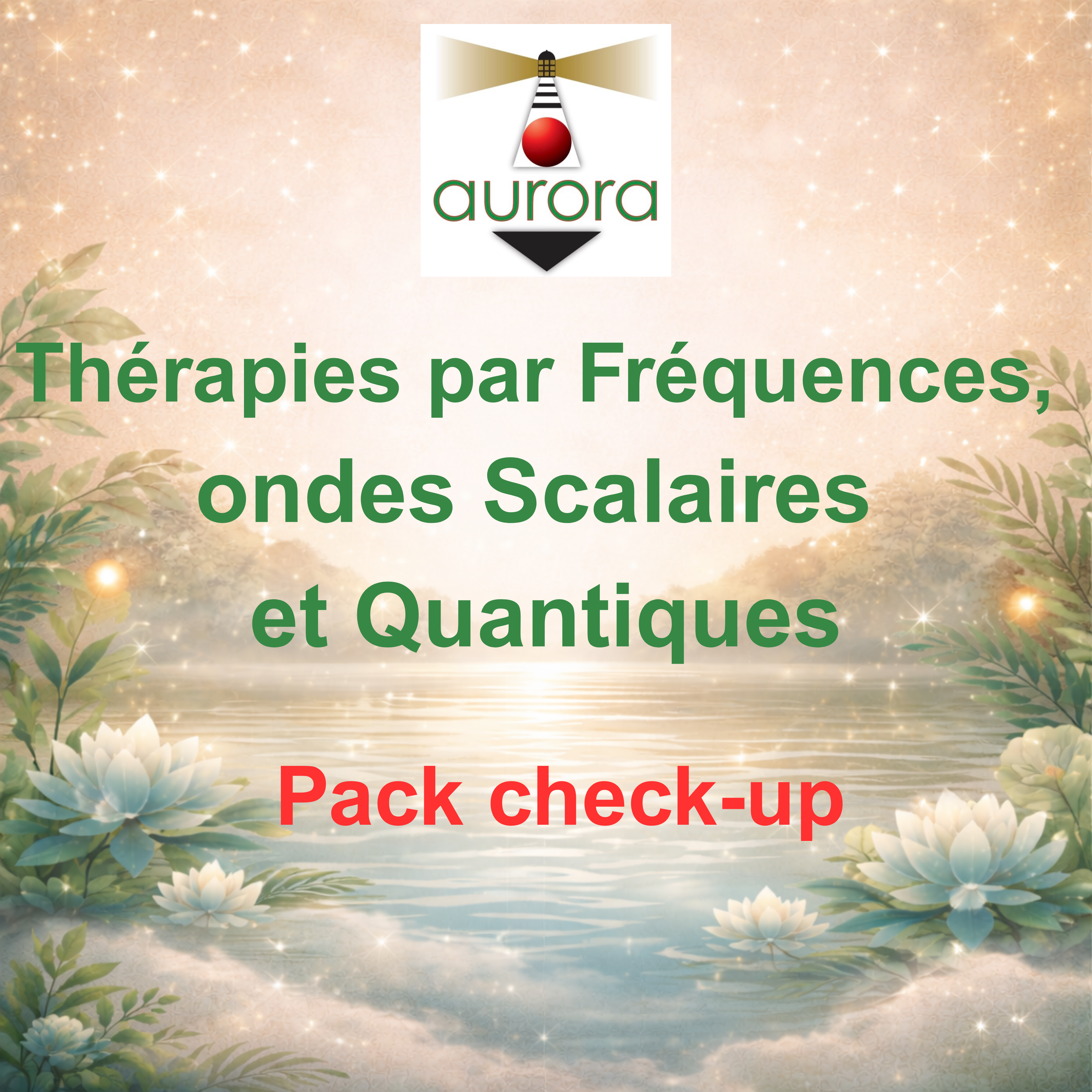 Thérapie par Fréquences, ondes scalaire et quantiques Pack check-up
