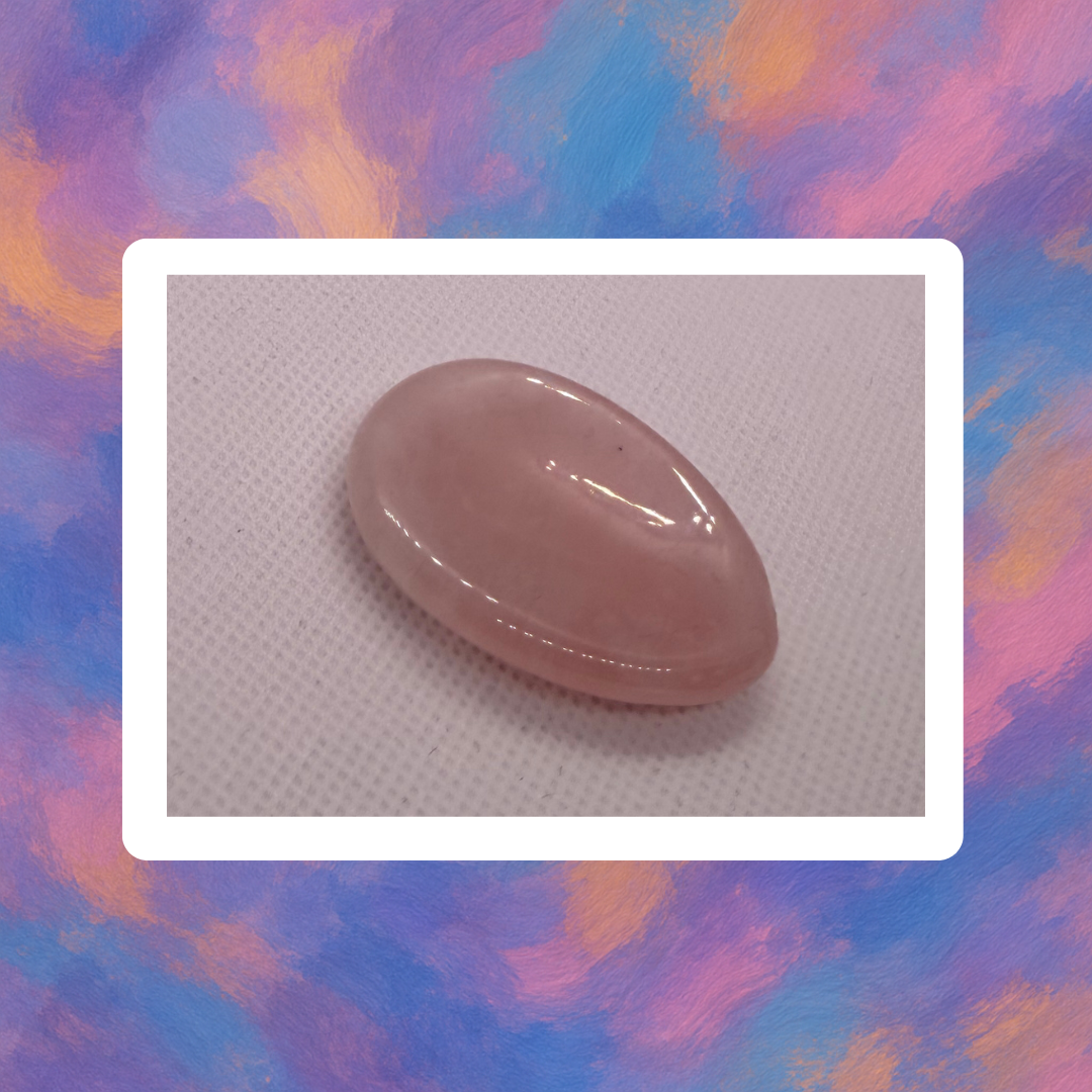 Pierre de Sérénité quartz rose – Ancrage, Calme et Énergie Positive