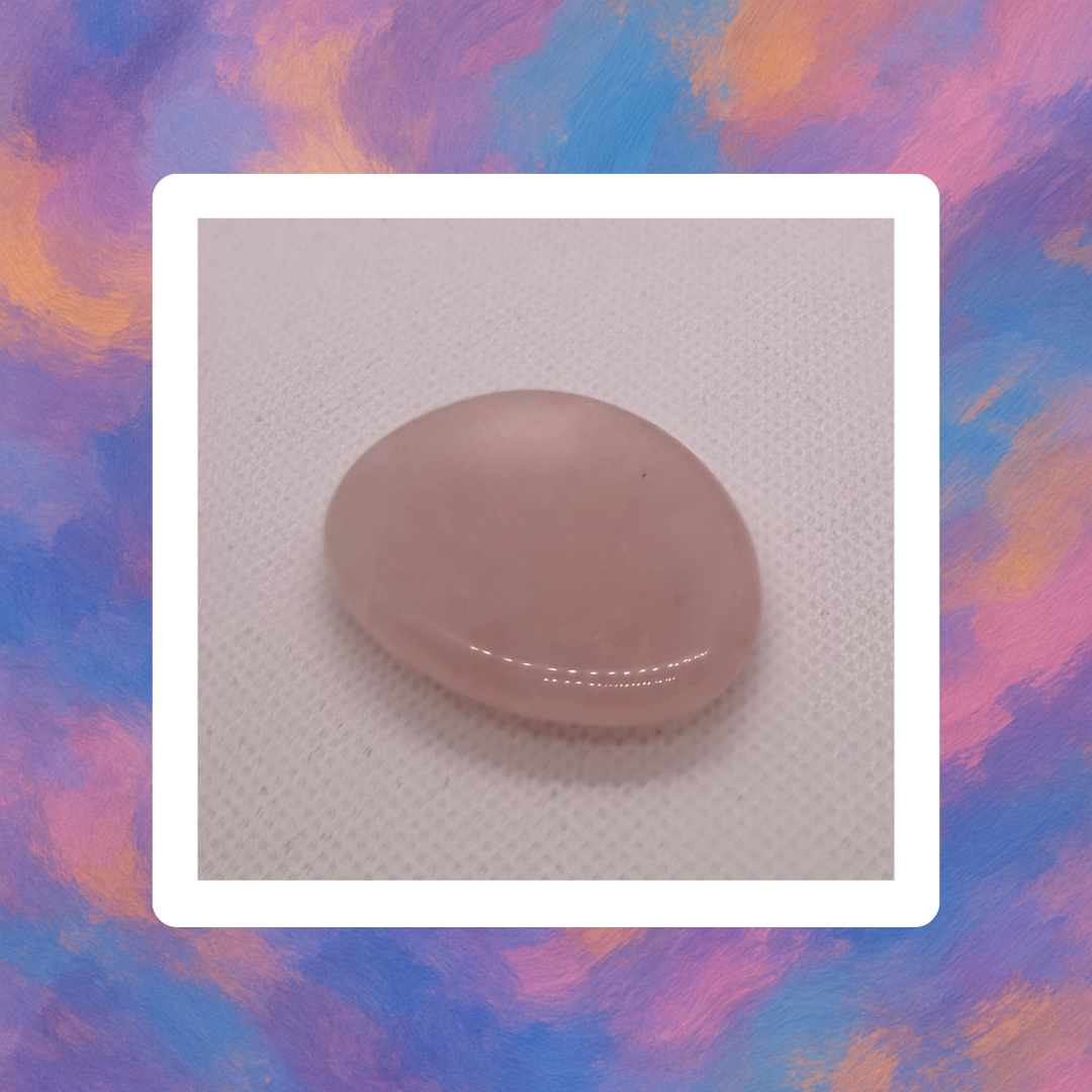 Pierre de Sérénité quartz rose – Ancrage, Calme et Énergie Positive