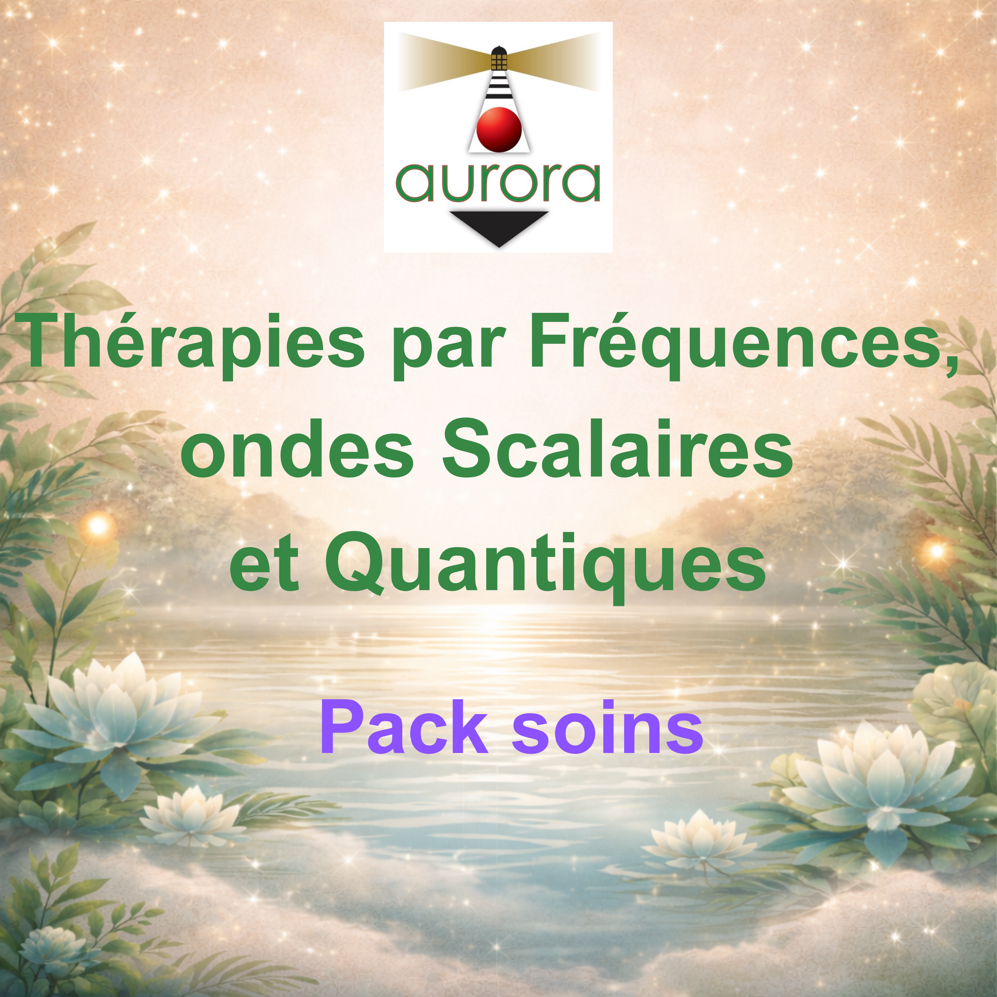 Thérapie par Fréquences, ondes scalaire et quantiques Pack soins plasma